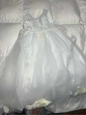 Flower girl dress size 12 for 12 yr old girl